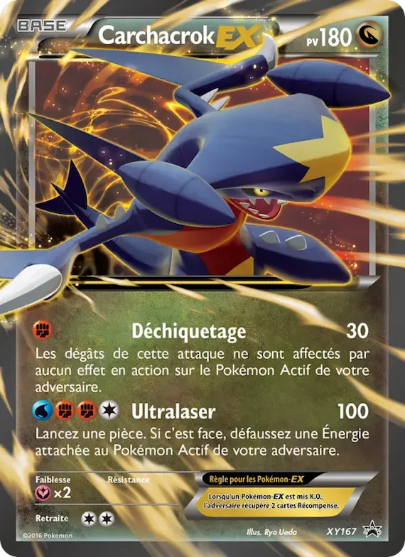 Carchacrok-EX XY167 – Promo XY
