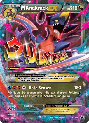 M Garchomp-EX Nr. XY168 – XY Promokarten