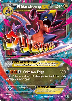 M Garchomp-EX #XY168 – XY Promos
