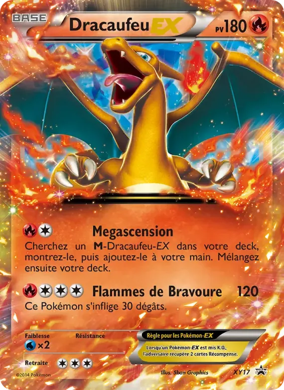 Dracaufeu EX XY17 – Promo XY