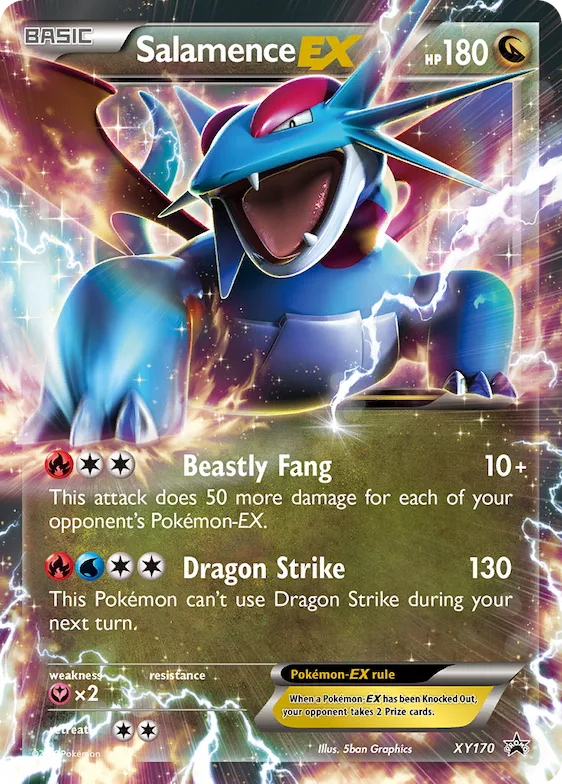Salamence-EX #XY170 – XY Promos