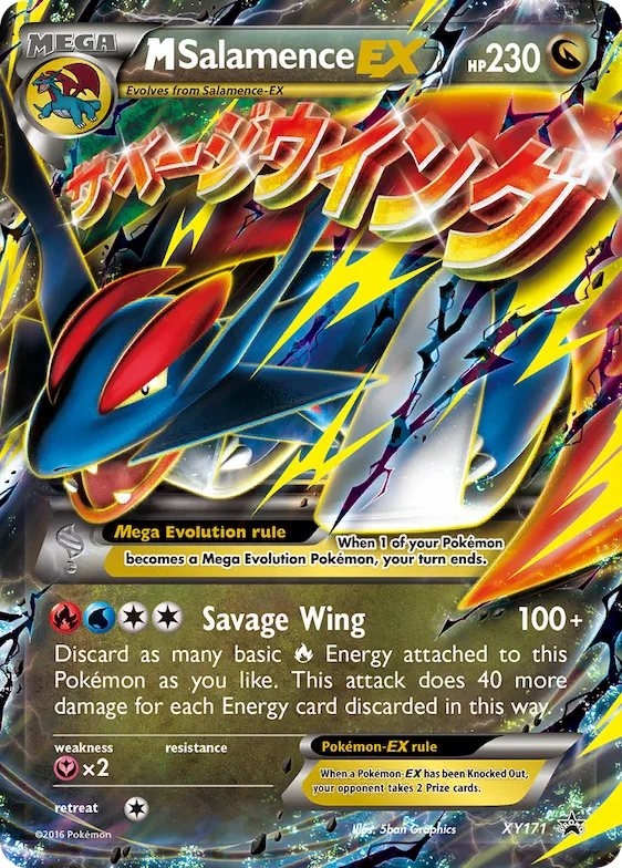 M Salamence-EX #XY171 – XY Promos