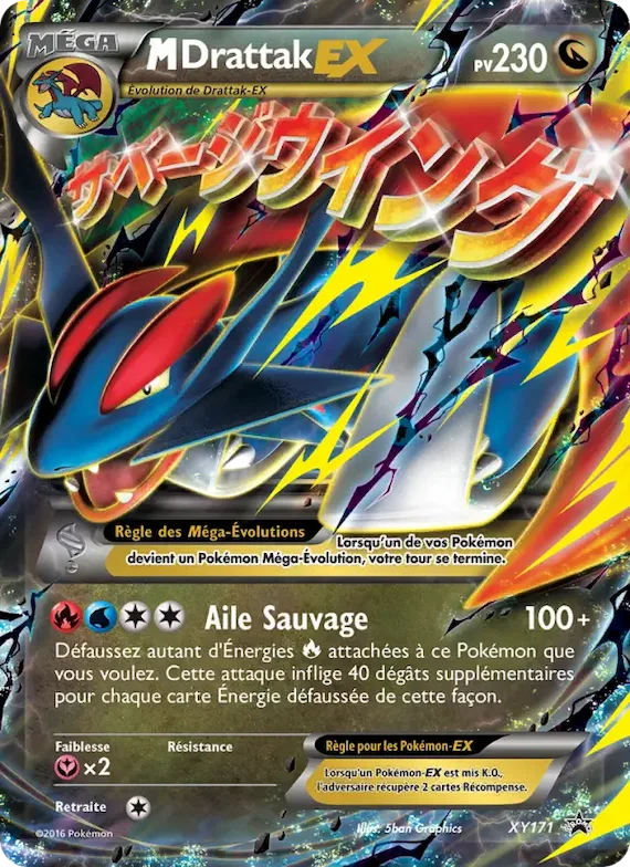 M-Drattak-EX XY171 – Promo XY
