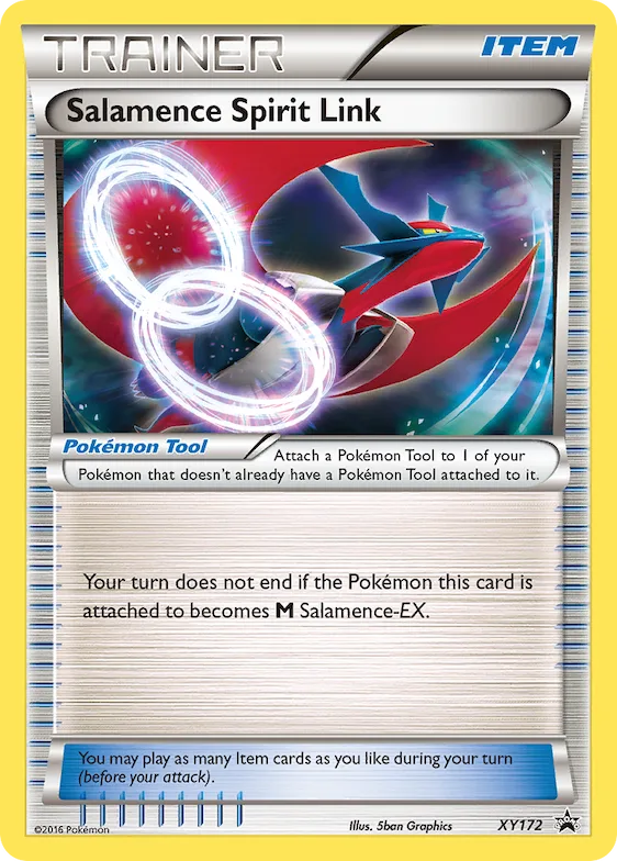 Salamence Spirit Link #XY172 – XY Promos