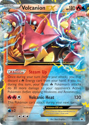 Volcanion-EX #XY173 – XY Promos