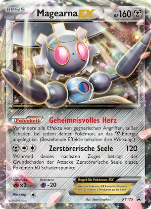 Magearna-EX Nr. XY175 – XY Promokarten