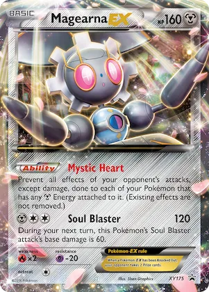 Magearna-EX #XY175 – XY Promos