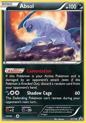 Absol Nr. XY178 – XY Promokarten