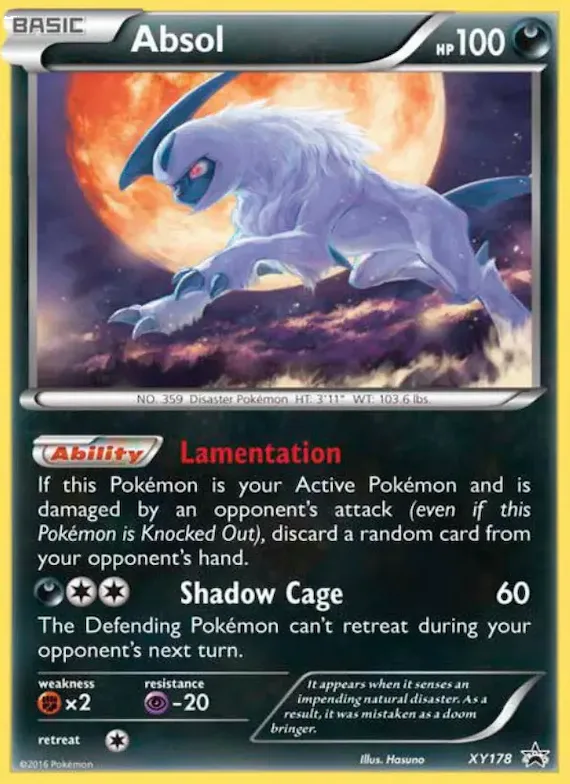 Absol XY178 – Promo XY