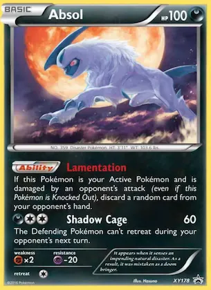 Absol n° XY178 – Promo XY