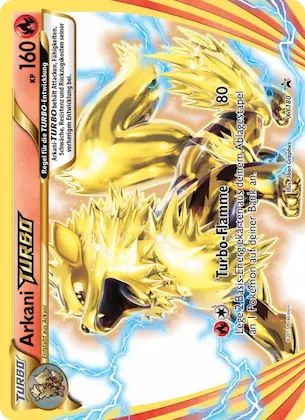 Arcanine BREAK Nr. XY180 – XY Promokarten