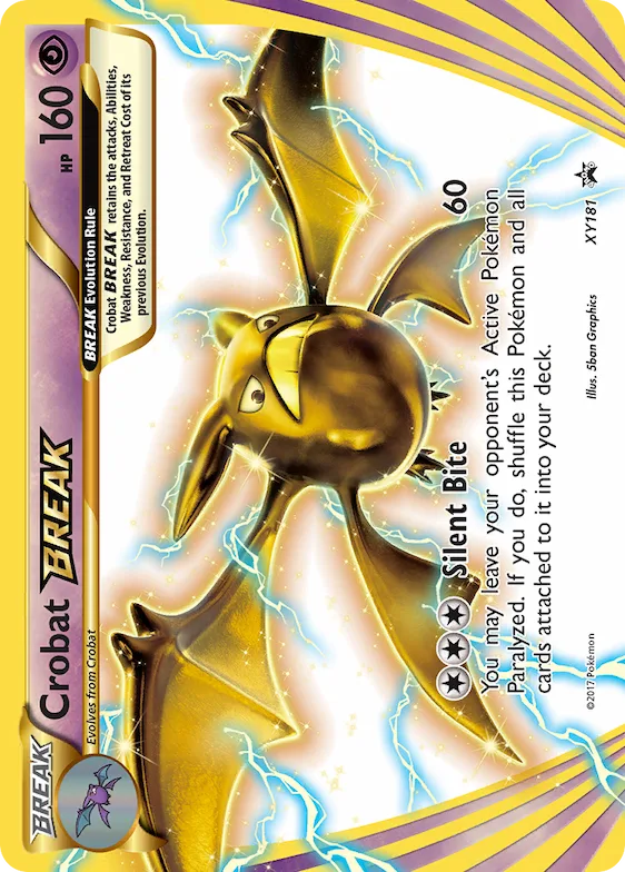 Crobat BREAK #XY181 – XY Promos