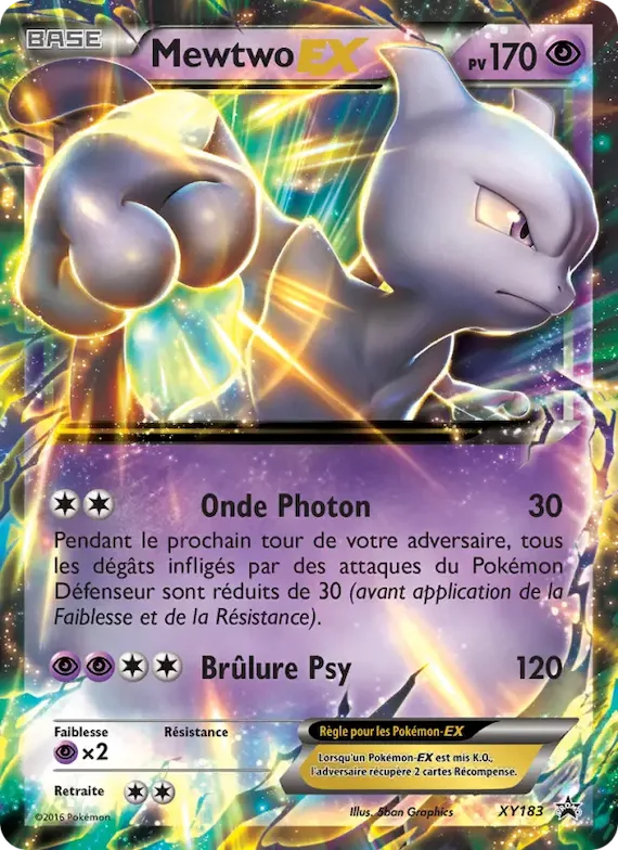 Mewtwo-EX XY183 – Promo XY