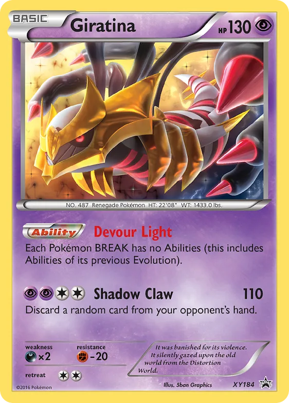Giratina #XY184 – XY Promos