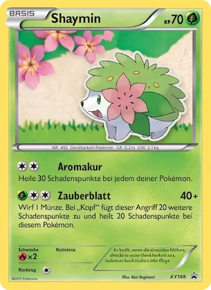 Shaymin Nr. XY188 – XY Promokarten