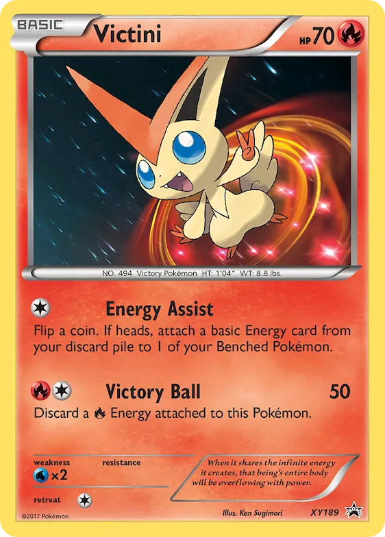 Victini #XY189 – XY Promos
