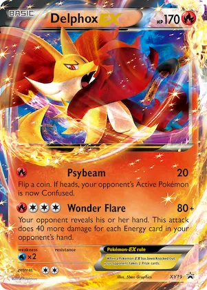 Delphox-EX #XY19 – XY Promos