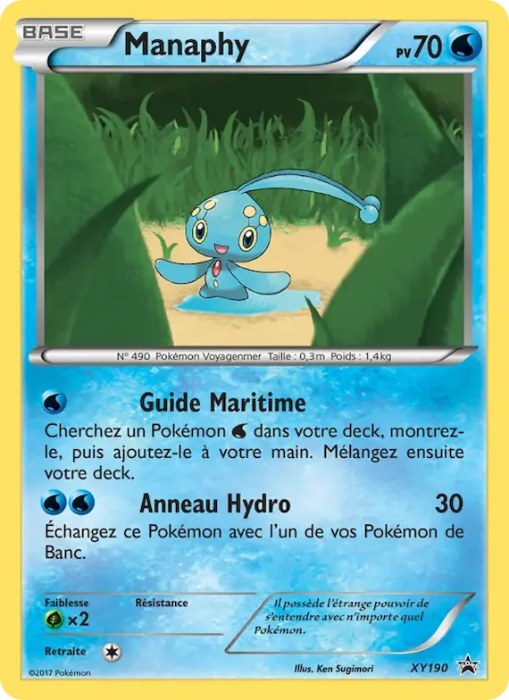 Manaphy XY190 – Promo XY