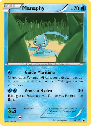 Manaphy n° XY190 – Promo XY