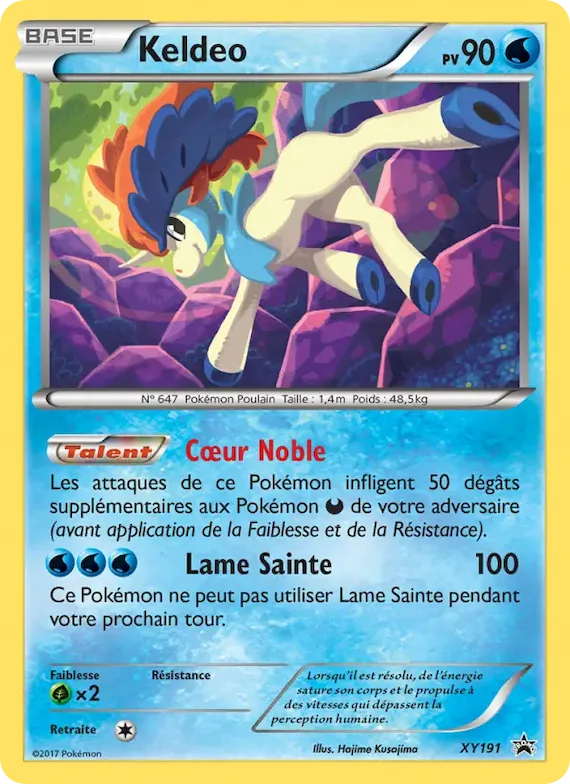 Keldeo XY191 – Promo XY