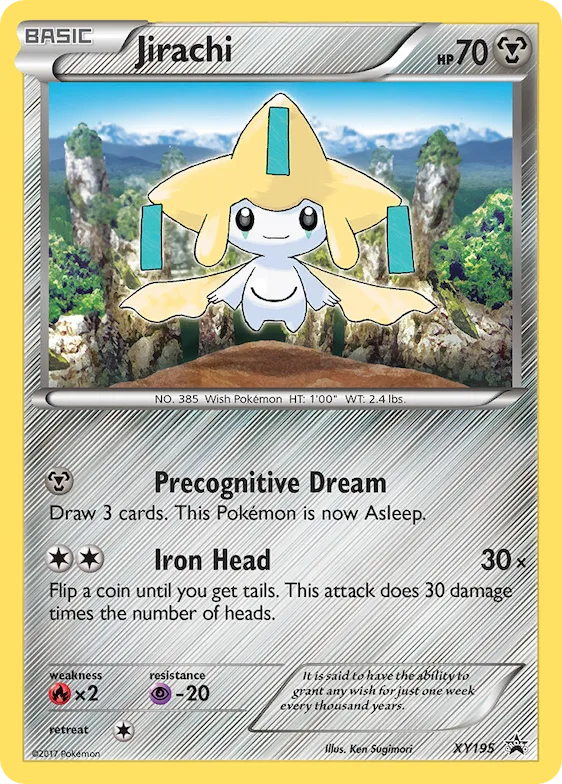 Jirachi #XY195 – XY Promos