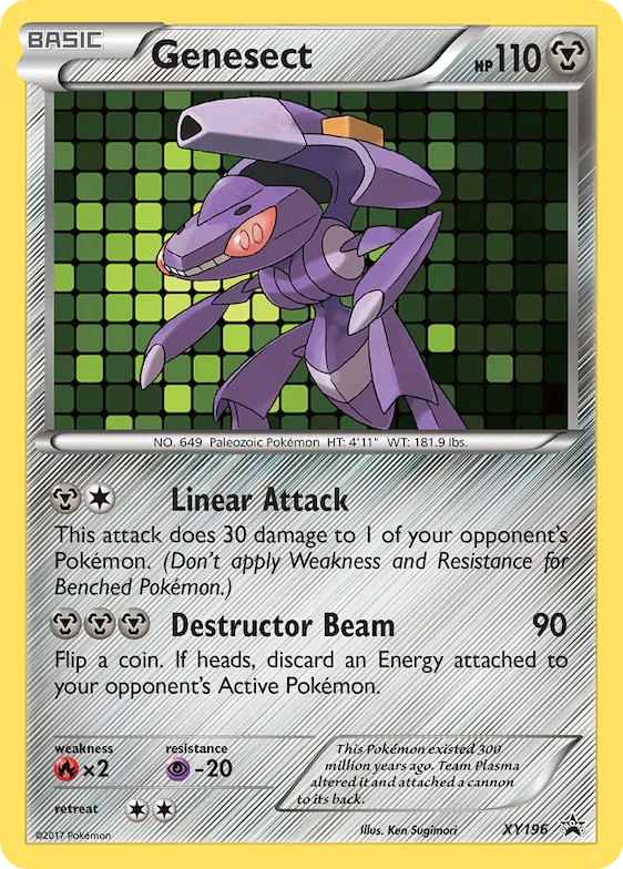 Genesect #XY196 – XY Promos