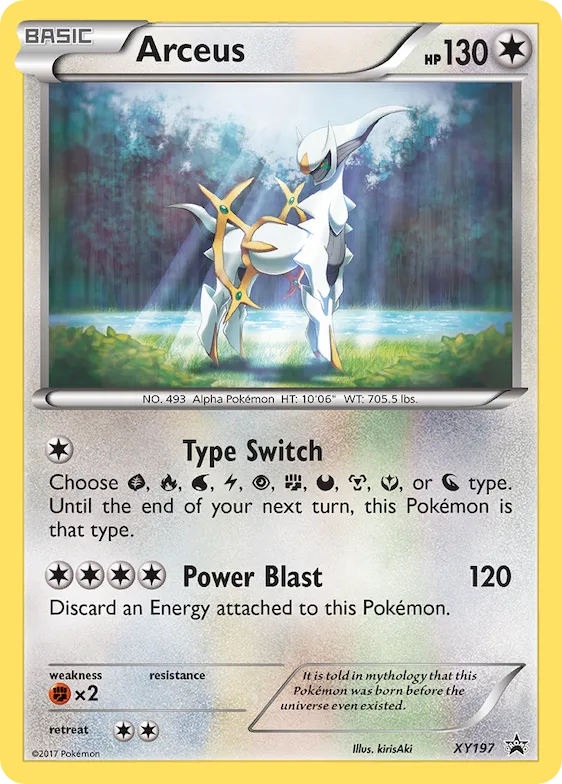 Arceus #XY197 – XY Promos