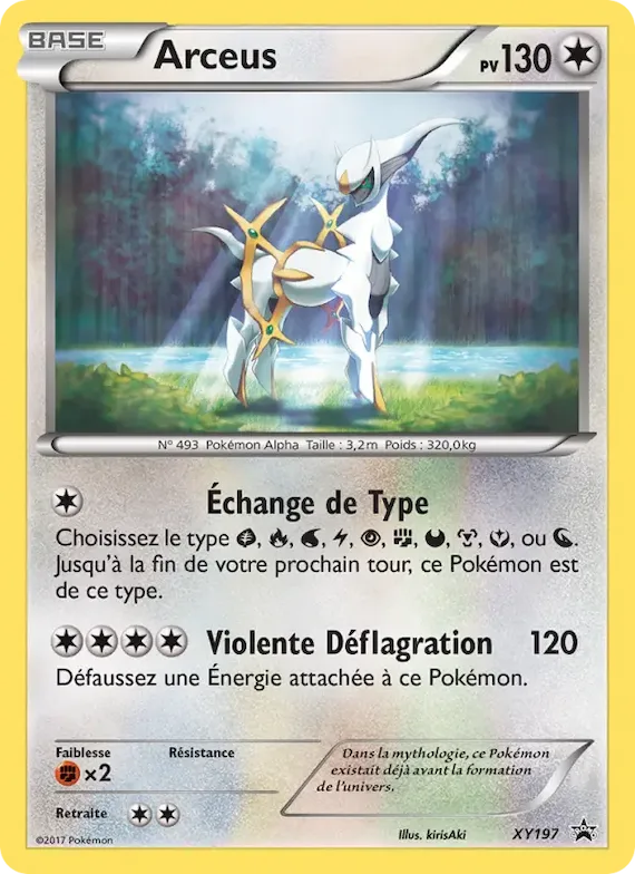 Arceus XY197 – Promo XY
