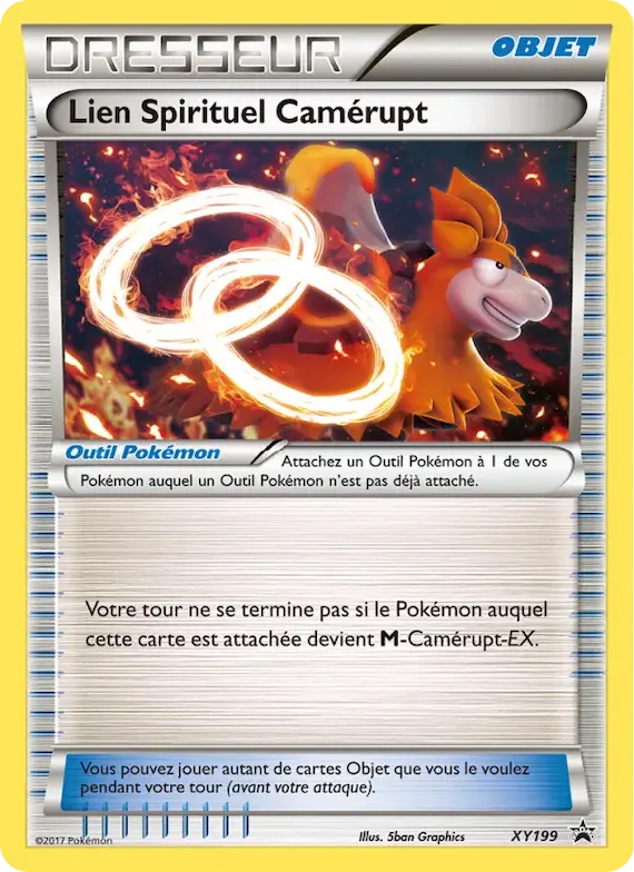 Lien Spirituel Camérupt XY199 – Promo XY