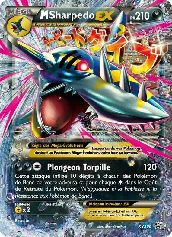 M-Sharpedo-EX XY200 – Promo XY