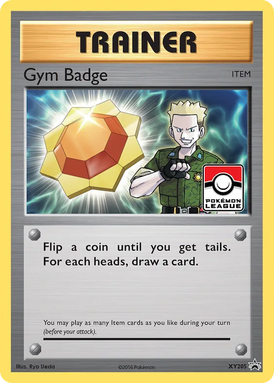 Gym Badge #XY205 – XY Promos