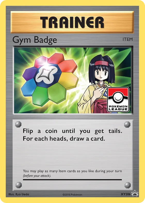 Gym Badge #XY206 – XY Promos