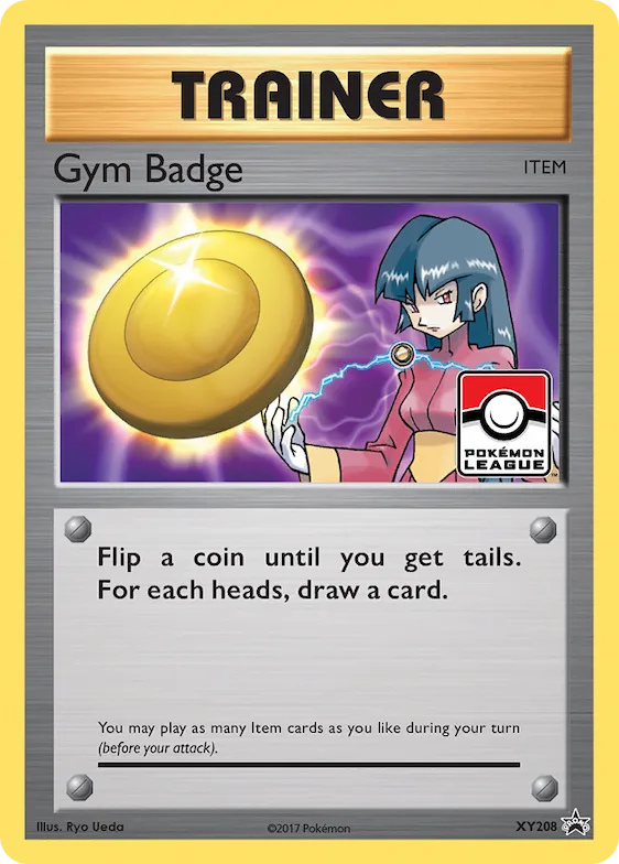 Gym Badge #XY208 – XY Promos
