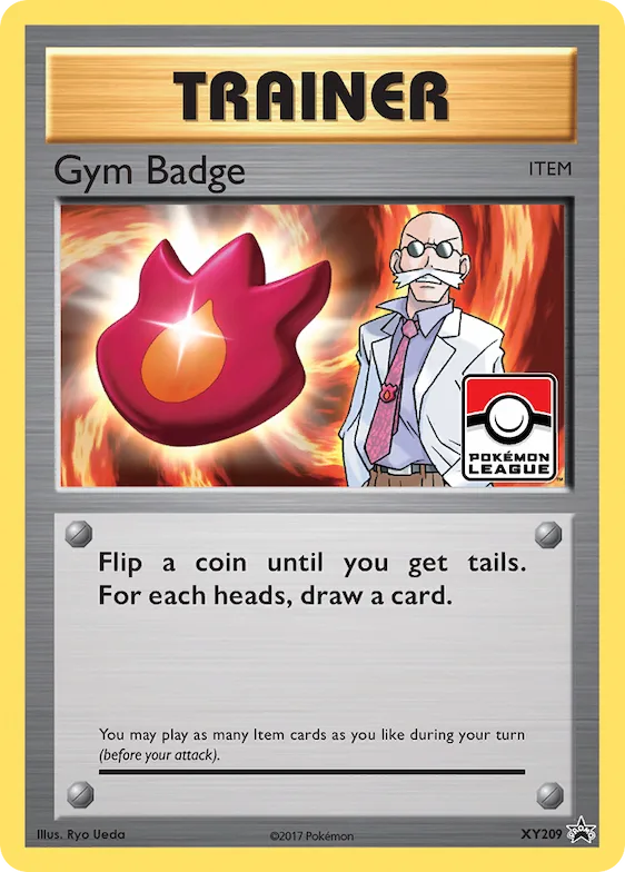 Gym Badge #XY209 – XY Promos