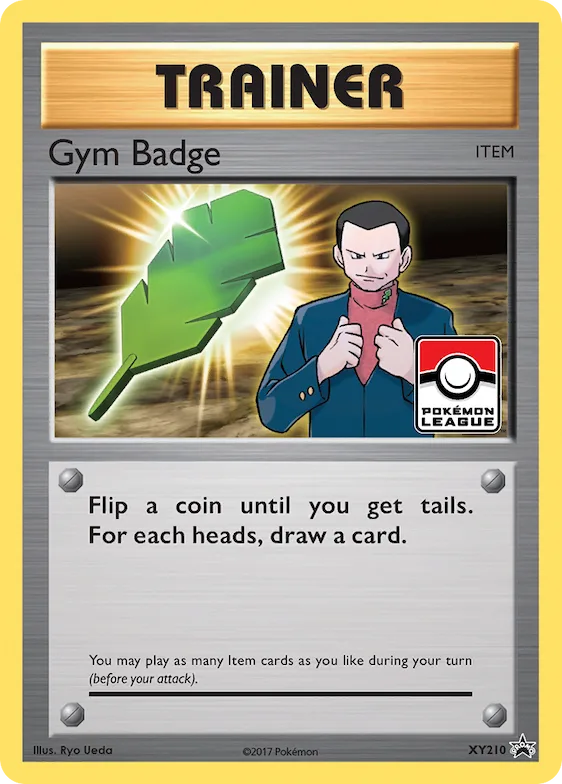 Gym Badge #XY210 – XY Promos