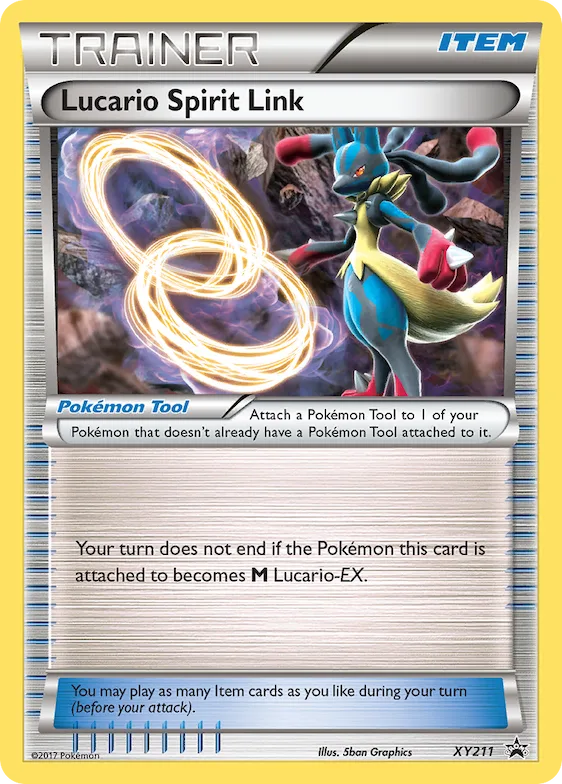Lucario Spirit Link #XY211 – XY Promos