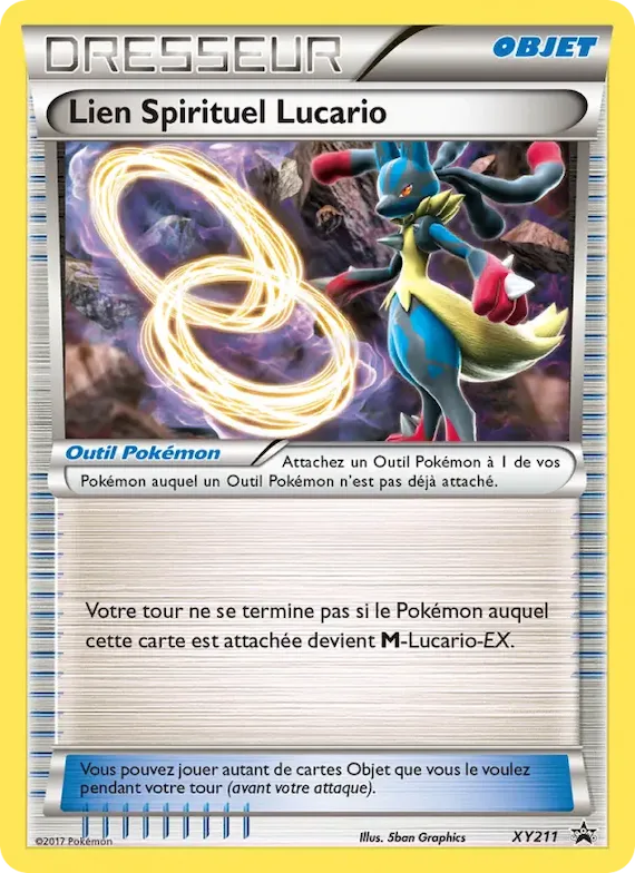 Lien Spirituel Lucario XY211 – Promo XY