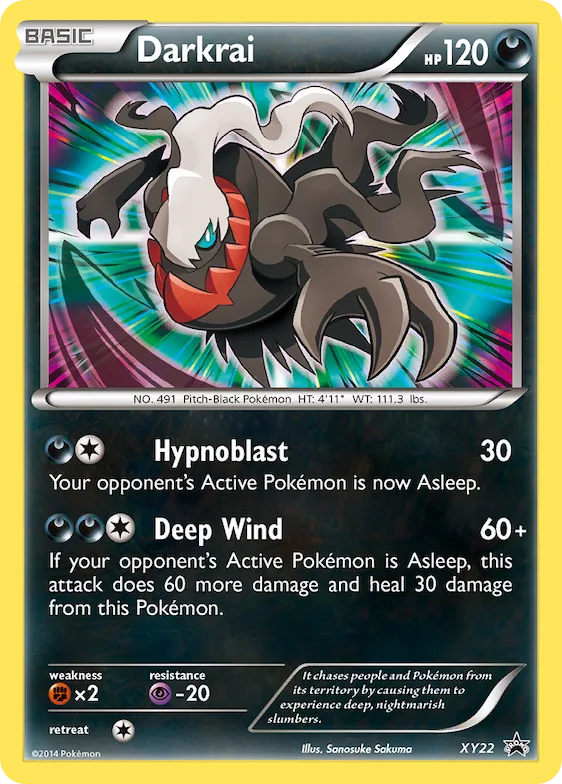 Darkrai #XY22 – XY Promos