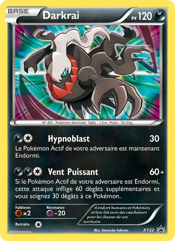 Darkrai XY22 – Promo XY