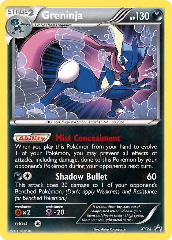 Greninja #XY24 – XY Promos