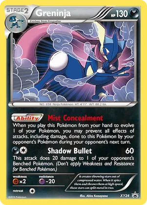 Greninja #XY24 – XY Promos