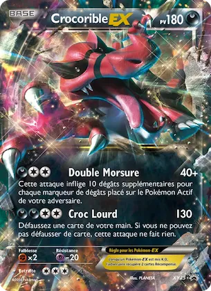 Crocorible EX n° XY25 – Promo XY