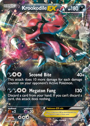 Krookodile-EX #XY25 – XY Promos
