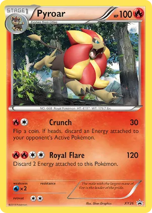 Pyroar #XY26 – XY Promos