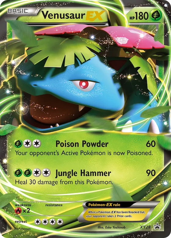 Venusaur-EX #XY28 – XY Promos