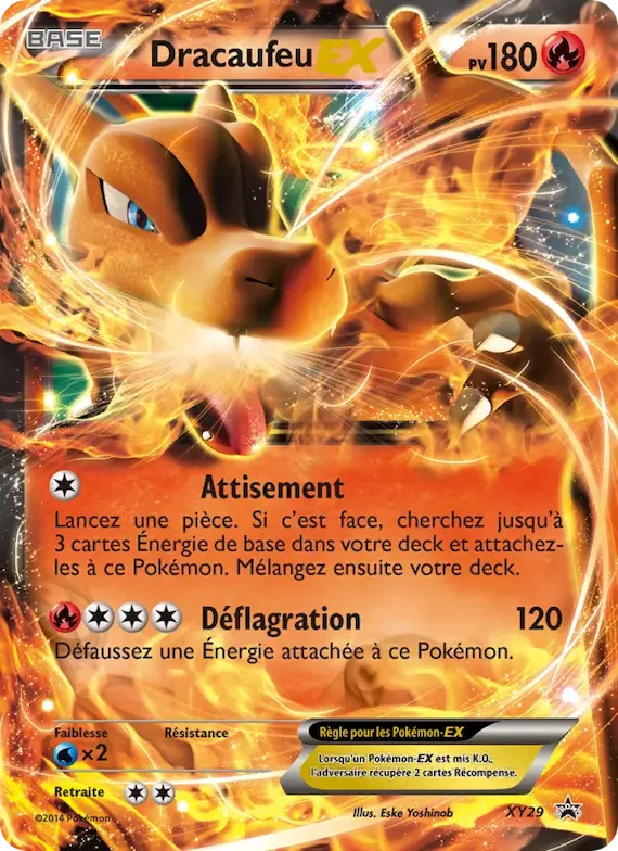 Dracaufeu EX XY29 – Promo XY