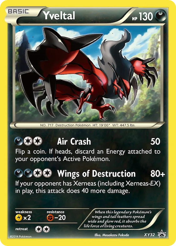 Yveltal #XY32 – XY Promos