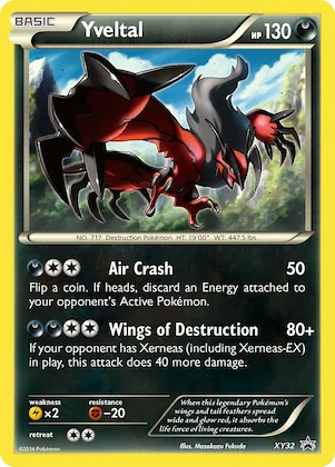 Yveltal #XY32 – XY Promos