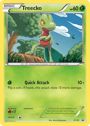 Treecko #XY36 – XY Promos