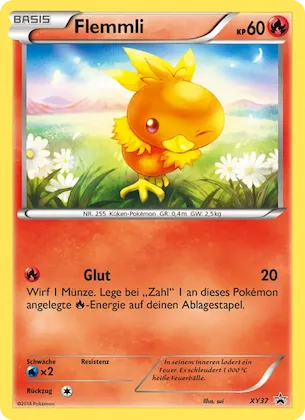 Torchic Nr. XY37 – XY Promokarten